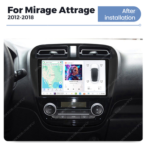 Mekede DUDU7เครื่องเสียงติดรถยนต์4G ระบบนำทาง GPS 8Core 12 + 512G Android Auto สำหรับ MITSUBISHI Mirage attrage 2012-2018 - Product Image 6