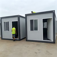 Casa Contenedor Modular Desmontable Personalizada, Transpirable, Ignífuga y Aislante para Oficina, Taller, Granja, Dormitorio