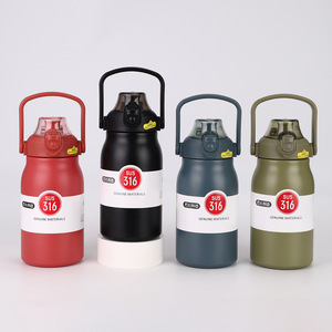 Bouteille d'eau en acier inoxydable Cupzero 316, grande capacité, thermos portable pour l'extérieur - Product Image 2