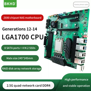 Carte mère de serveur NAS BKHD avec bouclier IO B760 Q670 C246 C612 <span class=keywords><strong>Z690</strong></span> LGA1700 LGA2011 DDR4 DDR5 8 SATA 10 SATA 2 5G LAN - Product Image 2