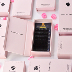 Lashplus siêu Luxe giàu màu đen mềm Matte tự nhiên tìm kiếm lông mi J B C CC D L M LC LD mật độ cao lụa Lash khay - Product Image 3