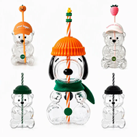 Tasse à café en verre motif oiseau et chien, modèle 2026, très populaire, compatible lave-vaisselle et micro-ondes, pour adultes et idéale comme cadeau