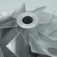 Rotor de ventilateur industriel en alliage de précision, léger, refroidissant, usiné CNC en acier inoxydable pour systèmes de ventilation