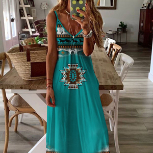 sachin and babi light blue dress Turquoise Solid Knee Length Casual Women Regular Fit Dresses