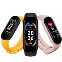 Reloj Inteligente Mi Band 7 M5 M6 M7 Popular con Pantalla OLED, Pulsera de Fitness, Entrega de Fábrica