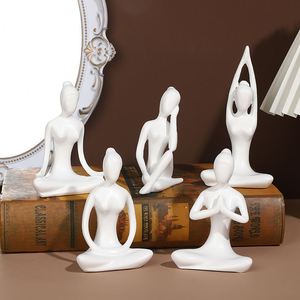 Escultura Decorativa de Resina con Diseño Innovador, Figura Abstracta Hueca de un Pensador Dorado, Tema de Ángel, Ideal para Oficina u Hogar - Product Image 5