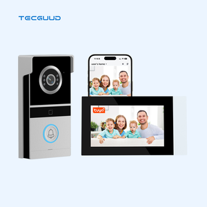 A73 Bán Chạy nhất thiết kế tuya 4 dây cửa Intercom IP65 máy ảnh không thấm nước 7 inch biệt thự Video hệ thống intercom video chuông cửa - Product Image 1