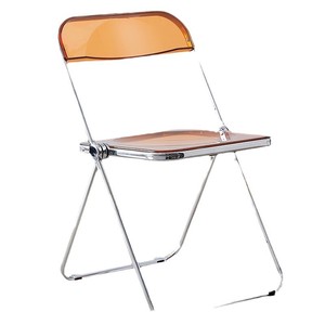 Transparent Acrylic Folding <b>Chair</b> Lightweight Restaurant <b>Chair</b> For Commercial Use <b>Study</b> Space - Product Image 5