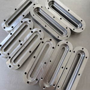 Custom OEM Threaded Aluminum <b>Block</b> CNC Drilling Tapping Manufacturer for Machinery <b>Mounting</b> and Assembly Parts - Product Image 1