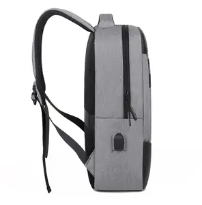 New Multifunctional Simple Computer Backpack Multiple Colour Computer Bag Laptop Casual Sports Backpack With Usb Charging