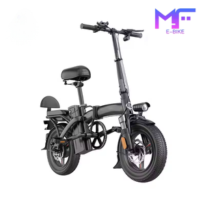 2025 vendita calda 350W 48V Mini bicicletta <span class=keywords><strong>elettrica</strong></span> <span class=keywords><strong>pieghevole</strong></span> 14 pollici elettrico City Bike adulti <span class=keywords><strong>pieghevole</strong></span> batteria al litio <span class=keywords><strong>bici</strong></span> <span class=keywords><strong>elettrica</strong></span> - Product Image 4