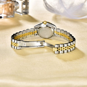 맞춤형 로고 여성용 31mm NH05 자동 무브먼트 기계식 스테인레스 스틸 야광 시계 - Product Image 4