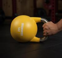 Kettlebells de compétition à code couleur pour entraînement complet du corps, en acier, pour la maison