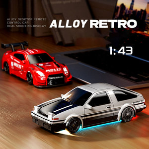 Coche de Carreras <span class=keywords><strong>RC</strong></span> 88RC GT43 1/43, <span class=keywords><strong>Mini</strong></span> Coche <span class=keywords><strong>RC</strong></span> de Alta Velocidad de 15 km/h, Coche Deportivo <span class=keywords><strong>RC</strong></span>, <span class=keywords><strong>Mini</strong></span> Coche de Derrape de Aleación para Escritorio - Product Image 4
