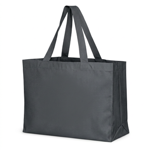 Sac fourre-tout personnalisé écologique en toile de coton biologique avec soufflets de fond, motif dessin animé, promotionnel - Product Image 1