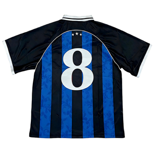 Maillot de football personnalisé, t-shirt de sport, maillot de sport rayé, sublimé, vêtements de sport d'équipe de football - Product Image 3