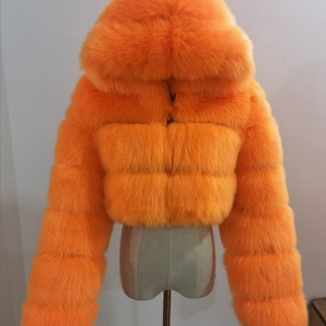 Nouvelle conception, manteau d'hiver pour femmes, veste en fourrure synthétique, mode moderne, grande taille, chaud et tendance pour l'automne et l'hiver - Product Image 2