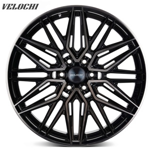 Jantes forgées sur mesure VLC 1 pièce, 20, 22, 24 pouces, noir brillant teinté, <span class=keywords><strong>super</strong></span> concaves, 6x139.7 pour Dodge Ram 1500 - Product Image 2