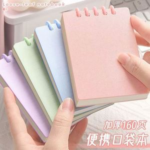 Mini Libreta de Bolsillo Multicolor A7 con Cubierta de PP de Hojas Sueltas, 80 Hojas, para Aprendizaje y Uso en la Oficina, para Tomar Notas y Planificar - Product Image 6