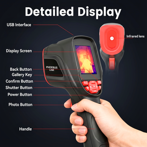กล้องถ่ายภาพความร้อนแบบพกพา รุ่นอัปเกร<span class=keywords><strong>ด</strong></span> ปี 2026 ความละเอีย<span class=keywords><strong>ด</strong></span> 320x240 หน้าจอความคมชั<span class=keywords><strong>ด</strong></span>สูง แบตเตอรี่แบบชาร์จไ<span class=keywords><strong>ด</strong></span>้ กล้องอิน<span class=keywords><strong>ฟ</strong></span>ราเรดสำหรับใช้ในบ้าน - Product Image 4