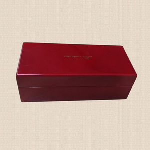 Jinggong Wooden <b>Pen</b> Box 18x8x5cm Hot Stamping <b>Gift</b> Packaging Stationery Storage Box - Product Image 1