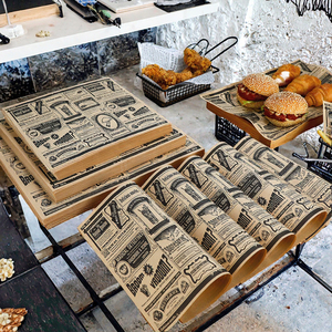 Papel de Hornear Antigrasa con Recubrimiento de PE Impreso Personalizado, Papel de Envolver Alimentos de una Sola Cara, Impresión por Inyección de Tinta de Grado Alimenticio, Proveedores Confiables - Product Image 3