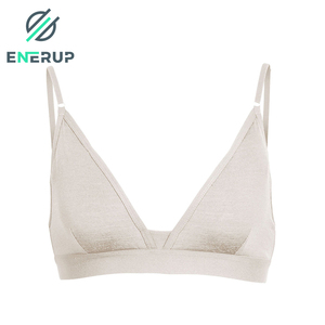 <span class=keywords><strong>Soutien</strong></span>-<span class=keywords><strong>gorge</strong></span> minimisateur personnalisé en laine mérinos et coton pour femme - Product Image 2