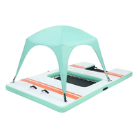 Plateforme flottante gonflable pour piscine et mer