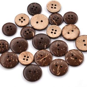 Factory Sale Multi-Size-Knöpfe Coconut Shell Buttons 2 Löcher Coconut Buttons für Bekleidungs handwerk - Product Image 2
