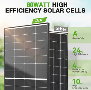 Panel Solar de 60W 30AH con Batería de Litio <span class=keywords><strong>para</strong></span> Cámara, Batería de 12V CC <span class=keywords><strong>para</strong></span> Exteriores, Batería 18650, Sistema de Panel Solar Económico, Precio de Fábrica H.265 - Product Image 5