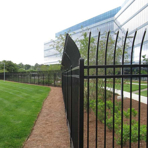 Pannelli di Recinzione a Barriera Commerciale di Sicurezza in Tubolare di Acciaio Zincato Antiruggine Ornamentale - Product Image 2