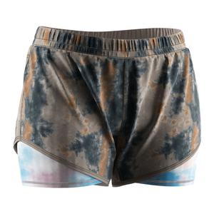 Shorts Deportivos 2 en 1 para Mujer, de Secado Rápido, Transpirables, Negros, para Entrenamiento en el Gimnasio - Product Image 3