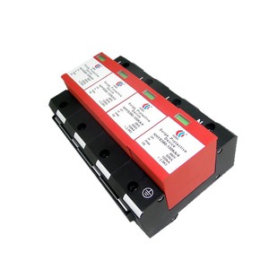 Protector Contra Sobretensiones Kerbs Khys380-100ka/4 100Ka 4P T1 T2 Dispositivo de Protección de Energía Trifásico - Product Image 5