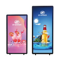Cartelera Portátil LCD de 21.5 Pulgadas para Promociones y Ventas Ambulantes