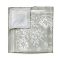 Écharpe bandana tendance Y2K à motif floral en satin, foulard carré effet soie pour femme