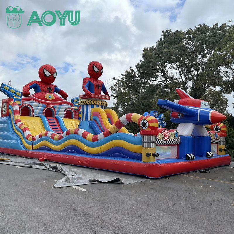 AOYU Large Bouncing House Castle Inflatable