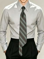 Kemeja Pria Lengan Panjang Kerah Lipat Slim Fit Premium Formal Bisnis Bahan Spandex dan Poliester 4 Warna