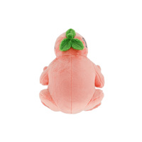Peluche grenouille pêche OEM ODM, adorable grenouille en peluche à thème fruité, idéale pour les cadeaux et la collection
