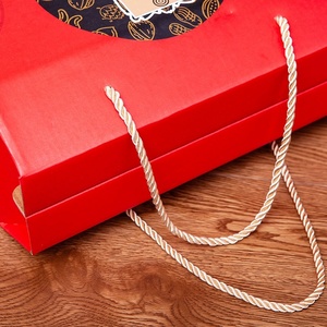 Boîtes cadeaux en carton ondulé de luxe personnalisées pour les noix et les en-cas avec impression de logo - Product Image 4