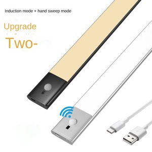 Ultra-Thin Rechargeable Wireless LED Night Light <strong>Motion</strong> <strong>Sensor</strong> Closet Lighting Home Cabinet Kitchen Stair Room Use ACryl
