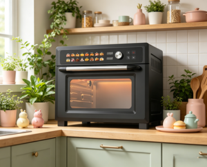 Horno Freidora de Aire Anbolife de 30L, 1700W, Multifunción con 4 Niveles de Cocción, Control Táctil, Selección de Velocidad del Ventilador, Certificaciones CB/CE/ETL - Product Image 5