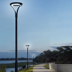 Lampadaires de jardin extérieurs personnalisés 30W 4000K AC alimentés en aluminium étanche IP65 utilisés pour la rue - Product Image 3