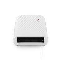 Ventilateur chauffant commercial à flux descendant, chauffage mural électrique pour salle de bain, design compact pour appartements et hôtels, approvisionnement direct OEM