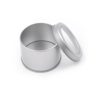 Hot Bán Custom Logo In Kim Loại Thiếc Có Thể Với Cửa Sổ <span class=keywords><strong>Pvc</strong></span> - Product Image 2