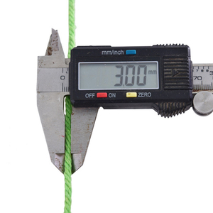 Cuerda de macramé de 3mm, hilo de algodón suave para ganchillo hecho a mano, patrón versátil, bolsas de cordón, zapatos, prendas, textiles para <span class=keywords><strong>el</strong></span> hogar, acabado recubierto - Product Image 2