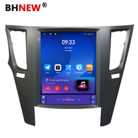 Autoradio Android 9,7 pouces à écran vertical pour Subaru Outback 2009-2014, double DIN, FM/AM, Mirror Links