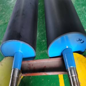 Rol pembawa pembawa konveyor penggerak baja sabuk tugas berat tahan air rol karet PU tahan aus - Product Image 2