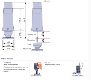 Testeur de dureté ultrasonique japonais JFE importé SH-21B-E1 - Product Image 3