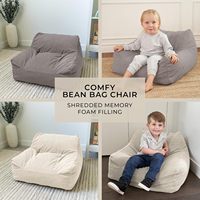 Pouf en mousse à mémoire de forme souple pour les tout-petits