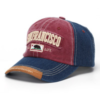Nueva Gorra de Béisbol de 6 Paneles de Algodón 100% con Bordado de Oso Polar Envejecido, Personalizada, Ajustable y con Detalles Metálicos Desgastados